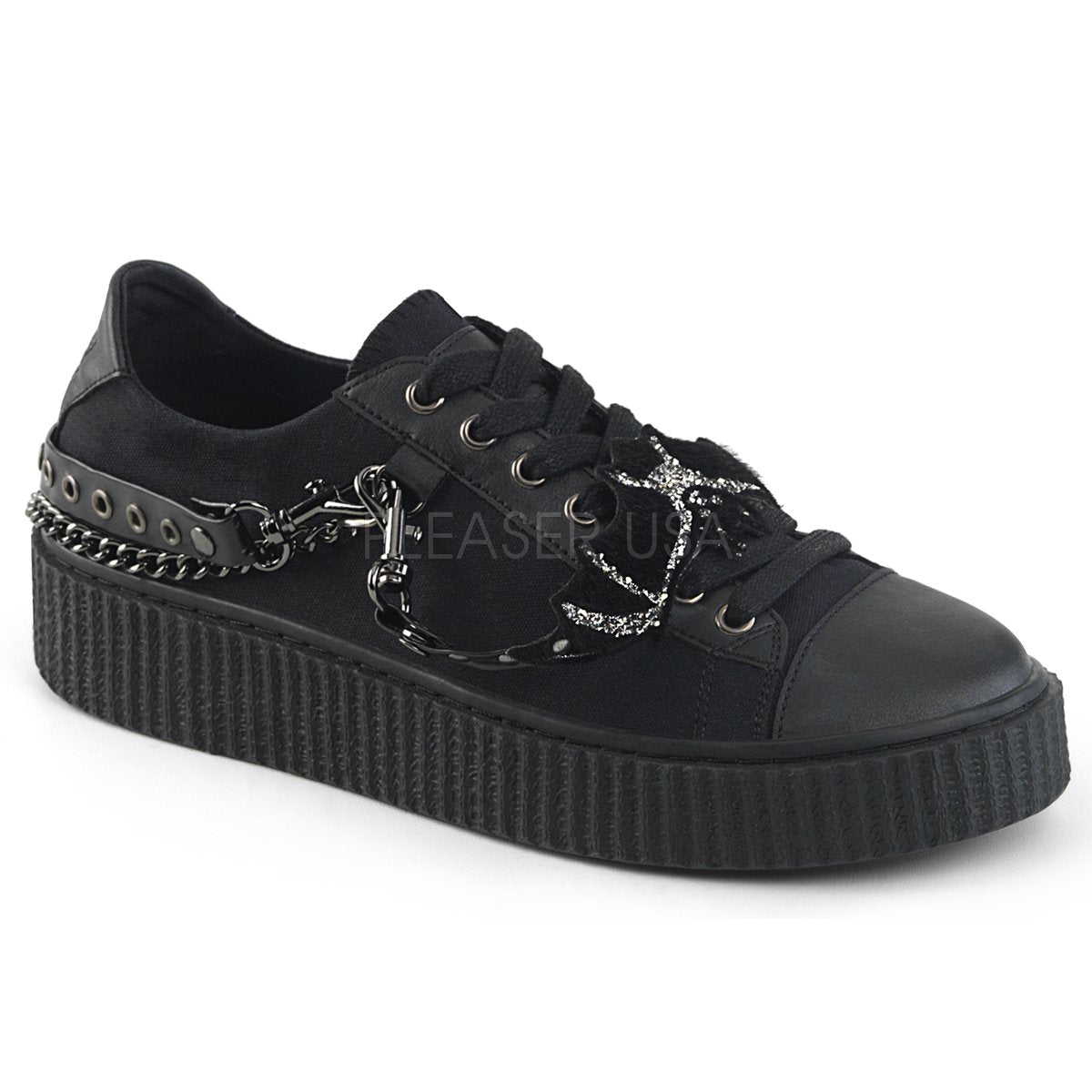 Goth trainers hot sale