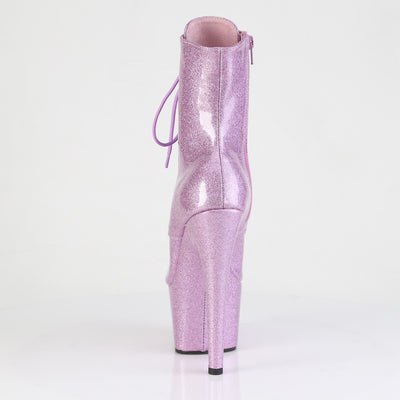 lilac peep toe glitter stripper boots adore-1021gp
