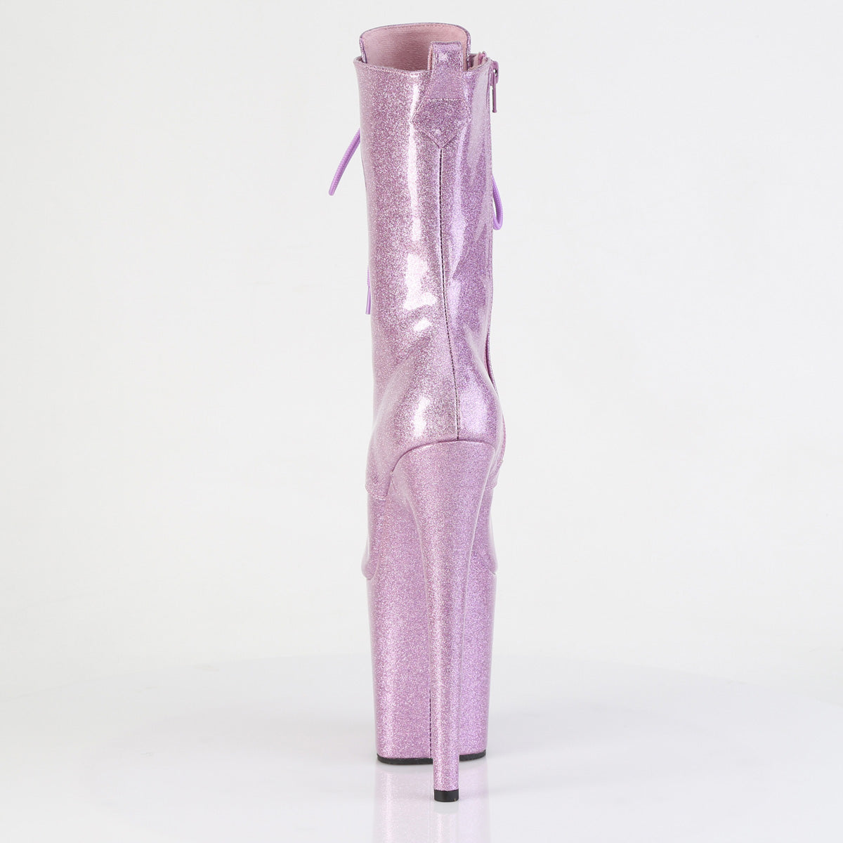 lilac peep toe pole boots flamingo-1041gp