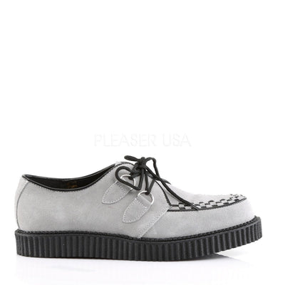 Grey Suede Rockabilly Shoes ( Unisex )