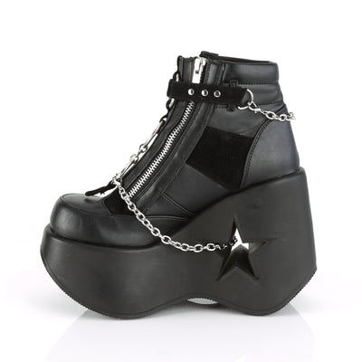 Midnight Star Wedge Platform Boots
