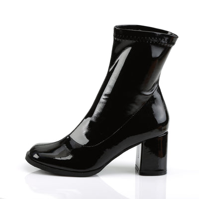 Ankle Gogo Boots Black PA