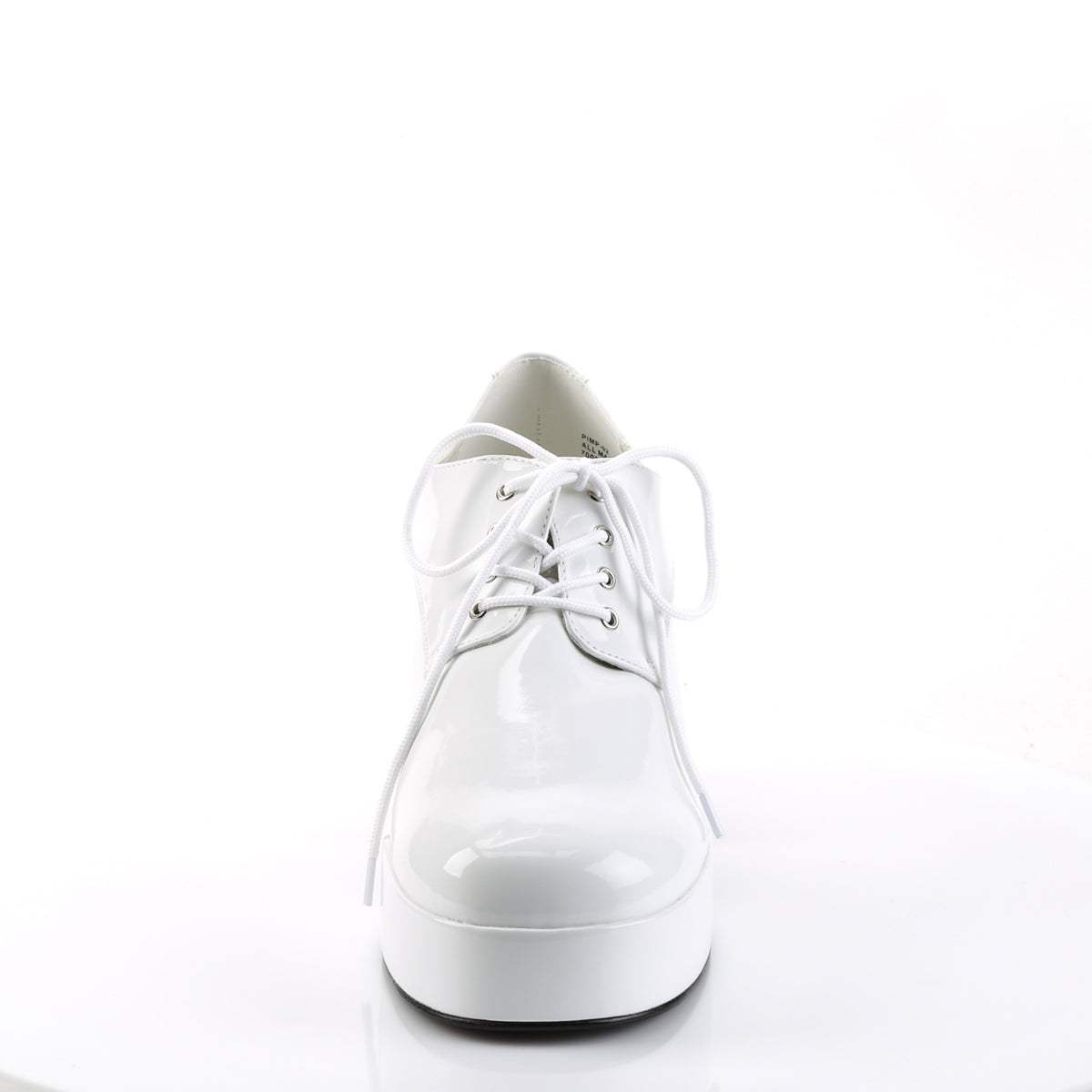 Pimp Platform Shoes White