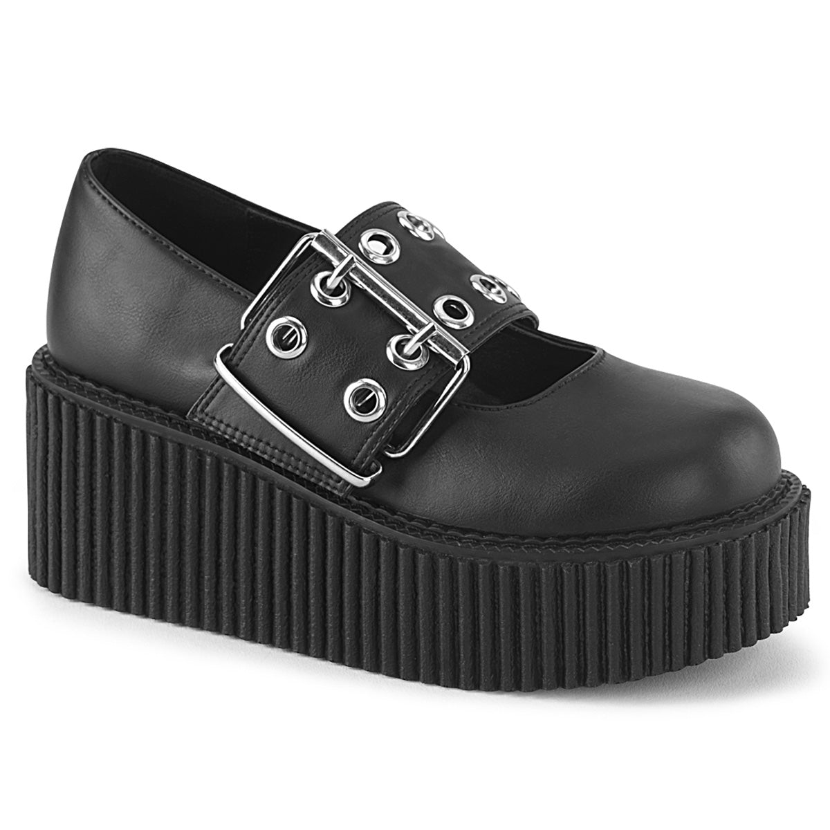 Demonia Creeper230 Black Mary Jane Style Creepers OtherWorld Shoes