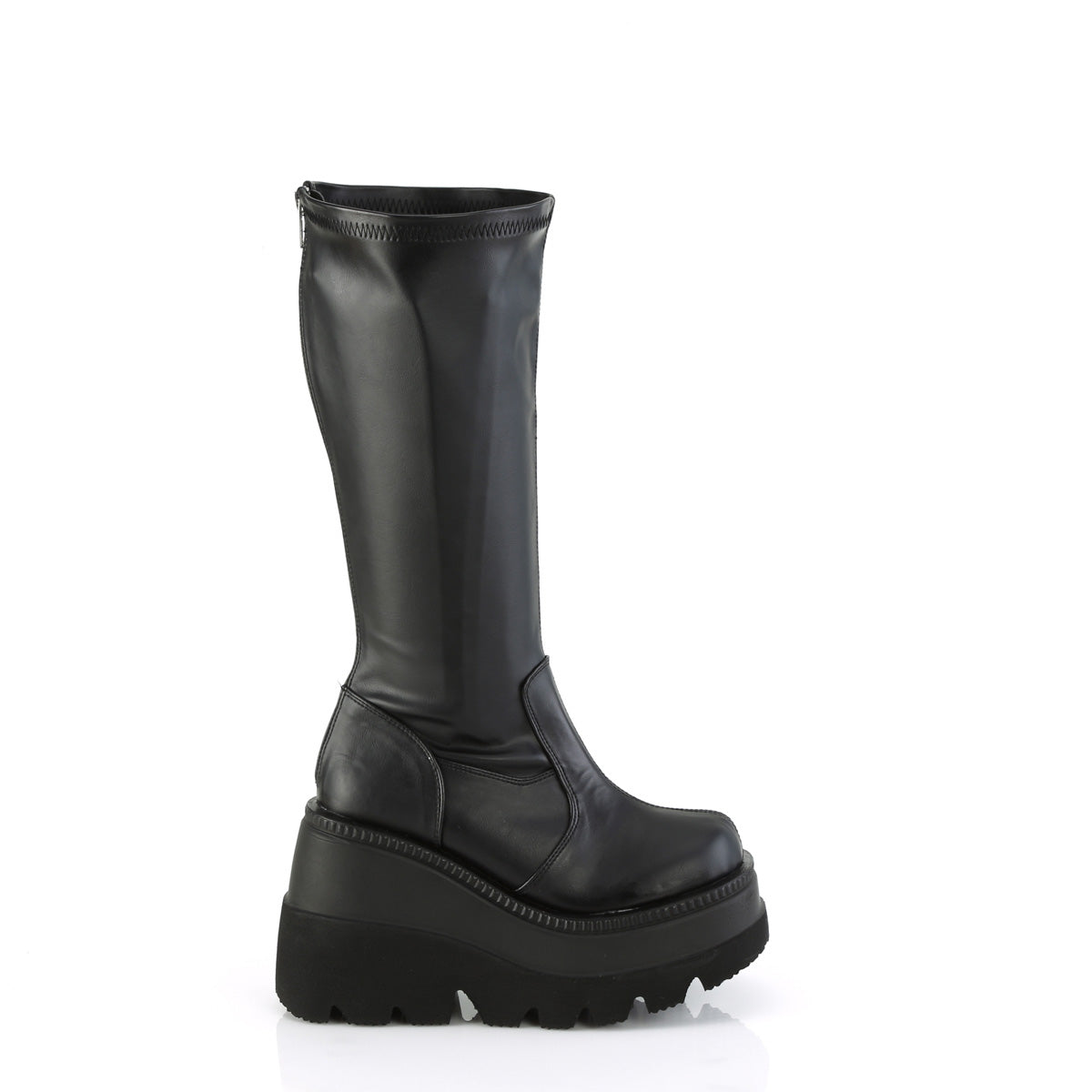goth wide calf boots - Demonia shaker-65wc