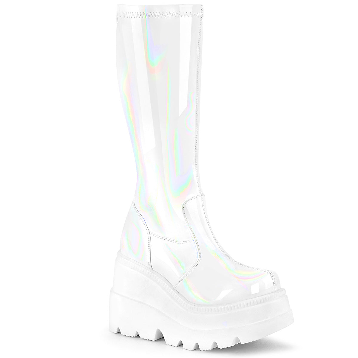 Demonia white clearance boots