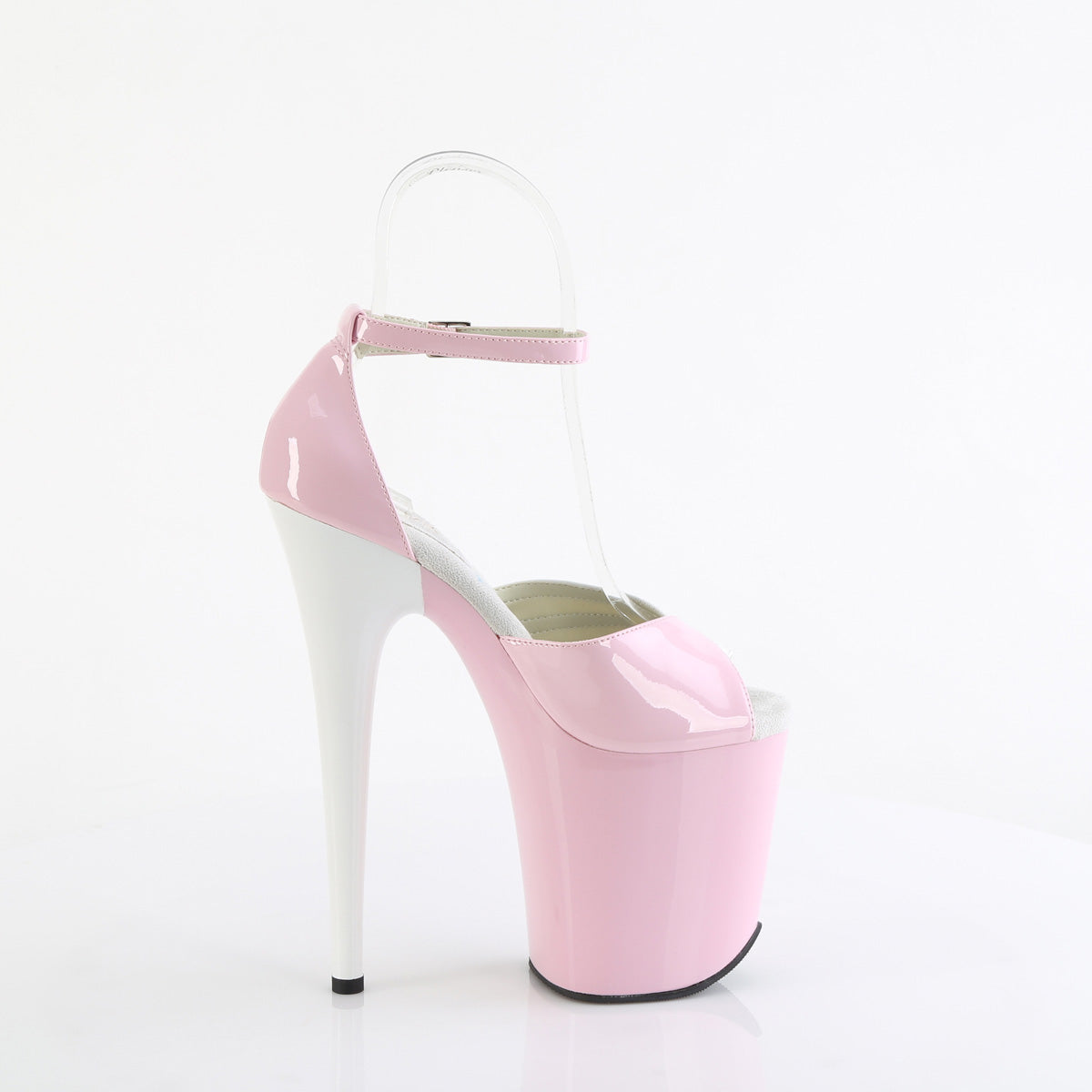 8 inches pink platform sandals flamingo-884