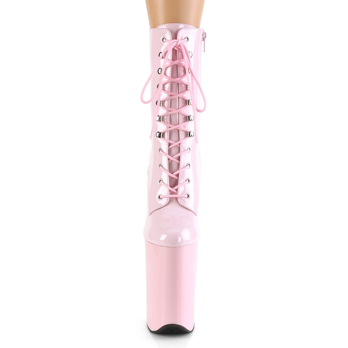 9 inch pole dancer boots - Pleaser infinity-1020 pink