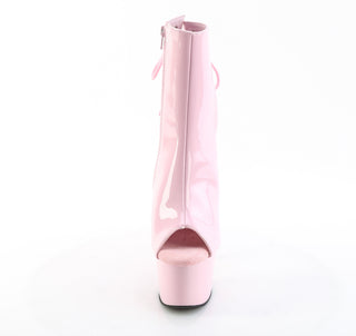 Adore-1018 Baby Pink Open Toe & Heel Boots