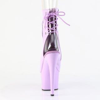 Adore-1018 Lavender Open Toe & Heel Boots