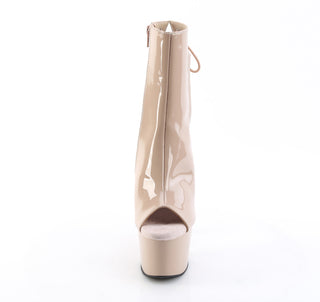 Adore-1018 Nude Open Toe & Heel Boots
