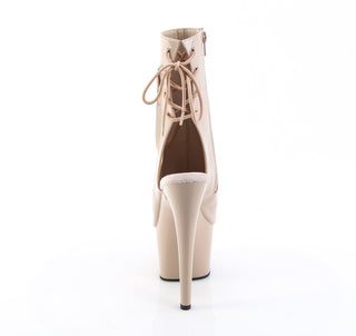 Adore-1018 Nude Open Toe & Heel Boots