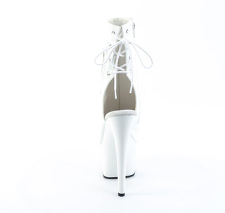 Adore-1018 White Patent Open Toe & Heel Boots