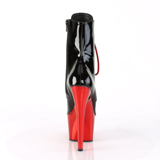 Adore-1020 Red Chrome Boots