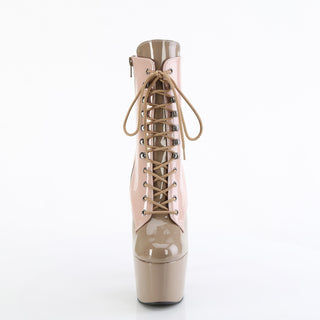 Adore-1020DC Pin-Up Style Pole Boots Dusty Pink-Sand