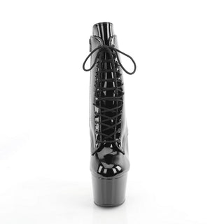 Adore-1020WR Black Patent Platform Boots
