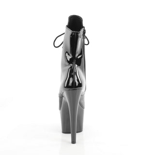 Adore-1020WR Black Patent Platform Boots