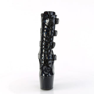 Queen of the Night Pole Dancer Boots Black Hologram Adore-1046