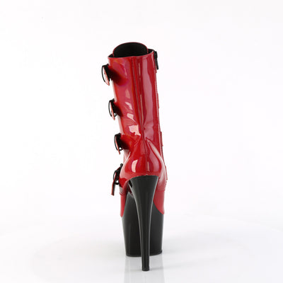 Queen of the Night Pole Dancer Boots Red