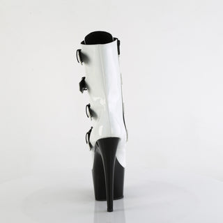 Queen of the Night Pole Dancer Boots White