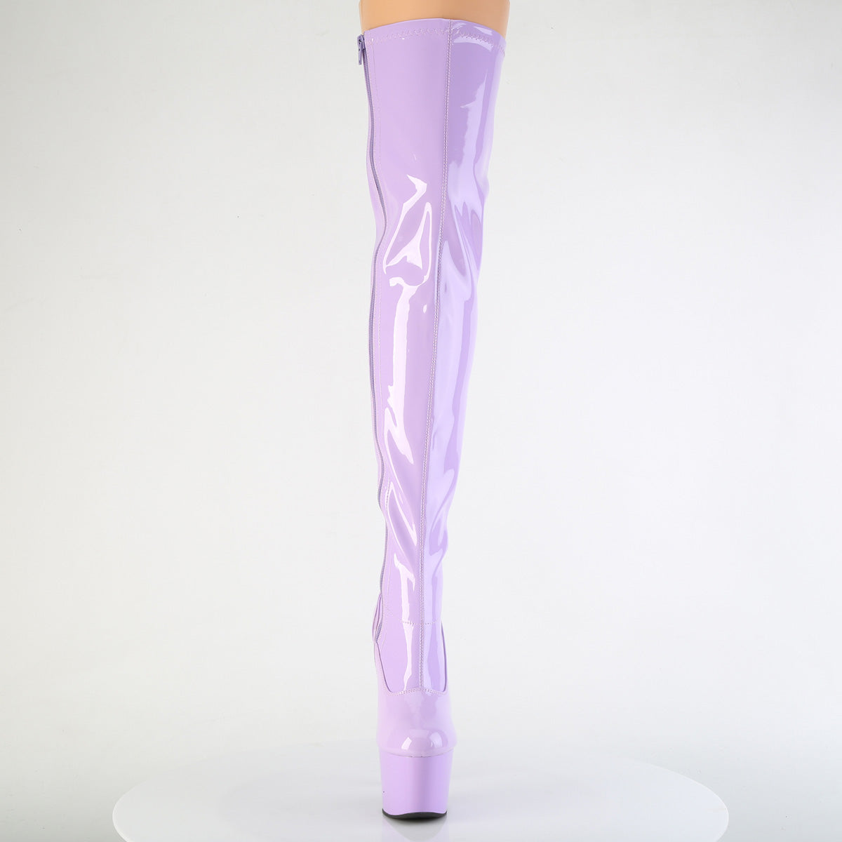 Adore-3000 Thigh High Platform Boots Lavender