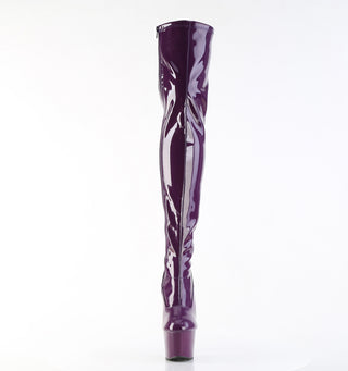 Adore-3000 Purple Thigh-High Platform Boots