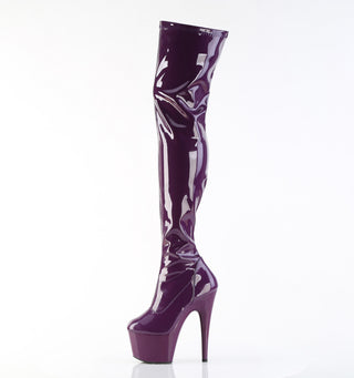 Adore-3000 Purple Thigh-High Platform Boots
