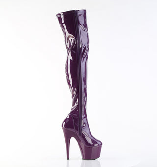 Adore-3000 Purple Thigh-High Platform Boots