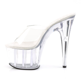 Adore-701 Clear Platform Sandals