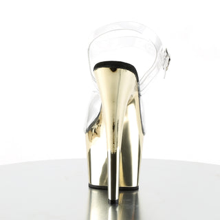 Adore-708 Gold Chrome Sandals