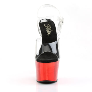 Adore-708 Red Chrome Sandals