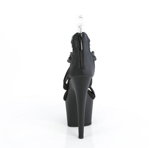 Adore-720 Ruched Ankle Strap Sandals