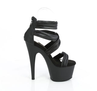 Adore-720 Ruched Ankle Strap Sandals