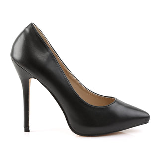 Amuse-20 Black Matte Classic Stilettos
