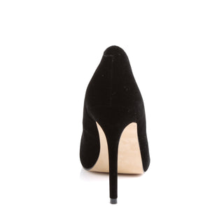 Amuse-20 Black Velvet Classic Stilettos