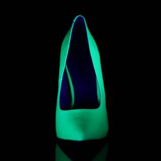 Amuse-20 Neon Green Stilettos