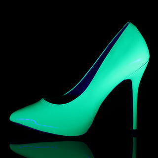 Amuse-20 Neon Green Stilettos