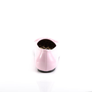 Anna-01 Pink Plus Size Ballet Flats (US 9-16)