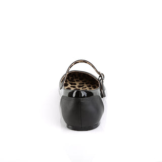 Anna-02 Black Patent Mary Jane Flats (US 9–16)