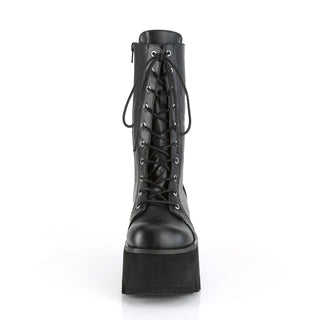 Ashes-105 Chunky Heel Platform Boots