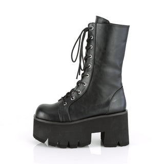 Ashes-105 Chunky Heel Platform Boots