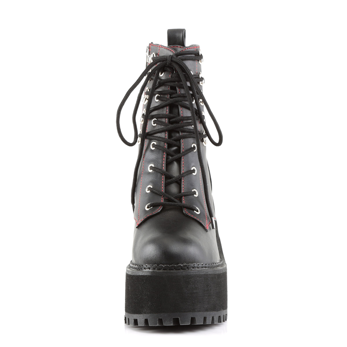 Demonia Assault-100 Block Heel Combat Boots