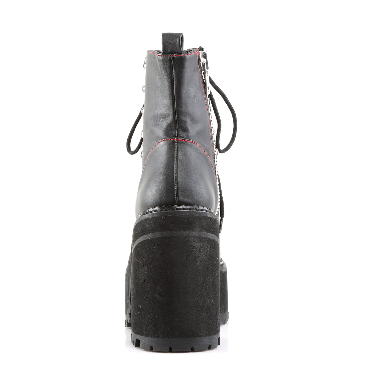 Demonia Assault-100 Block Heel Combat Boots
