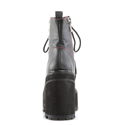 Demonia Assault-100 Block Heel Combat Boots