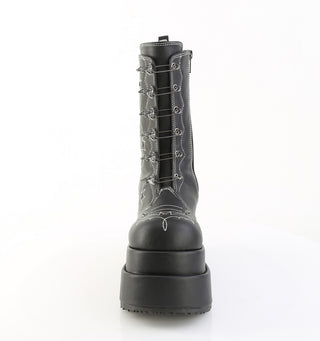 Bear-182 Glowing Blossom Bat Platform Boots