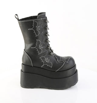 Bear-182 Glowing Blossom Bat Platform Boots
