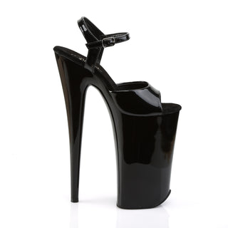 Beyond-009 Black 10-Inch Platform Heels