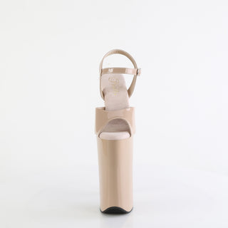 Beyond-009 Nude 10-Inch Platform Heels