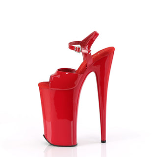 Beyond-009 Red 10-Inch Platform Heels