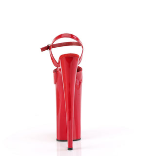 Beyond-009 Red 10-Inch Platform Heels